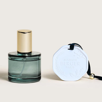 Maison Berger Giftset Roomspray Ceramiq Magical Amber Powder