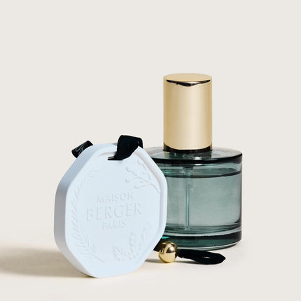 Maison Berger Giftset Roomspray Ceramiq Magical Amber Powder