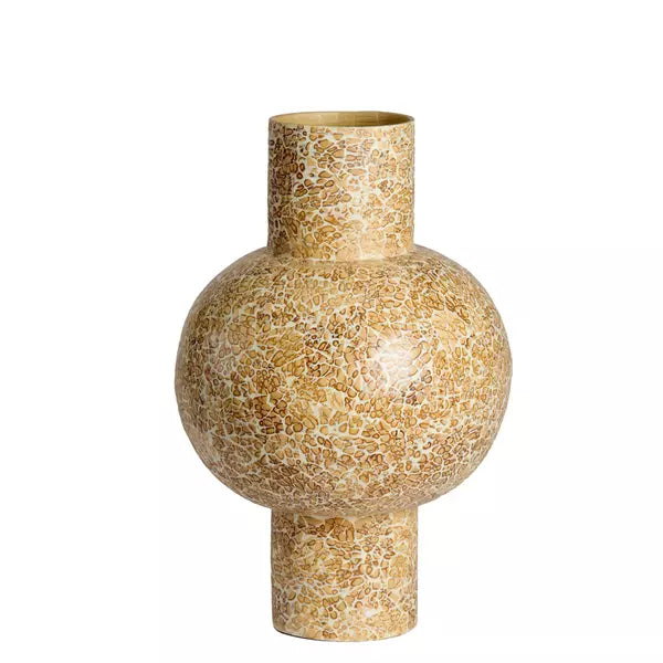 Light & Living, GIRONA vaas 30x45 cm hoog bamboo naturel