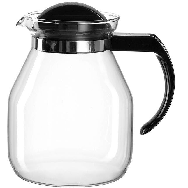 Montana Theepot 1,25L - Zwart Glas