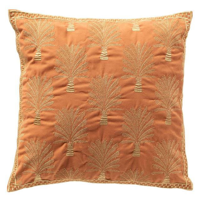 Dutch Decor Sierkussen Cycas - 45x45cm - Carmelian