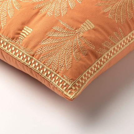 Dutch Decor Sierkussen Cycas - 45x45cm - Carmelian