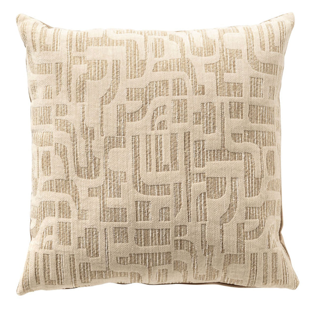 Dutch Decor Sierkussen Fabia 45x45 cm Sesame