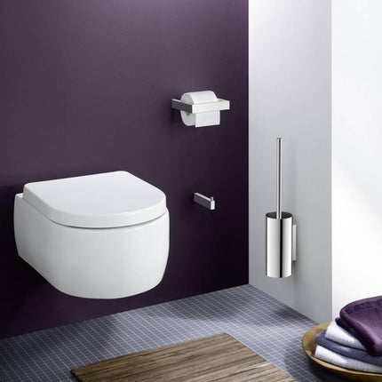 Zack Linea toiletborstelset chroom