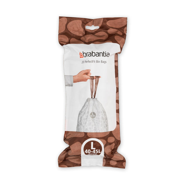 Brabantia PerfectFit Afvalzak code L - 45 L