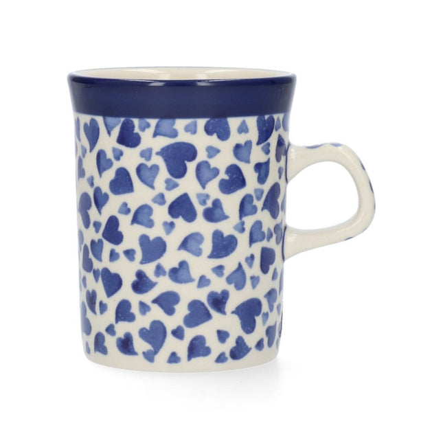 Bunzlau Castle Mug Straight 250 ml - Dancing Hearts