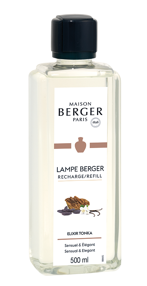 Lampe Berger Tonka Elixer 500ml - Elegante Houtachtige Geur
