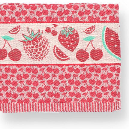 Bunzlau Castle Tea Towel Fruit Red