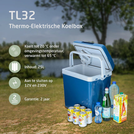 Travellife elekstrische Koelbox 32 L