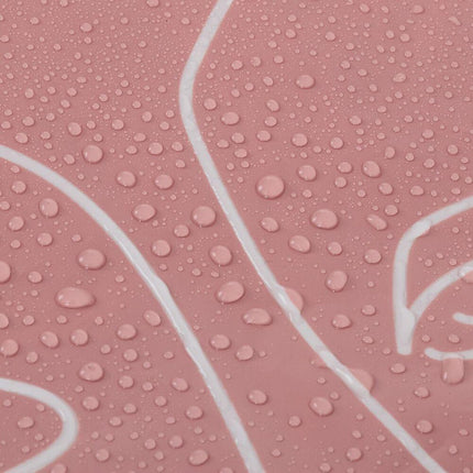 Mind douchegordijn 180/200 Pink/ Peva