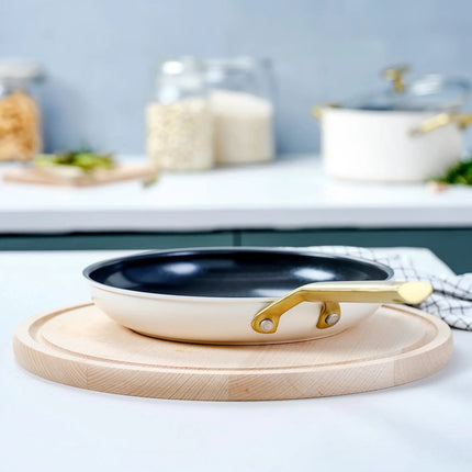 BK Sublime Koekenpan 28 cm - Cream White