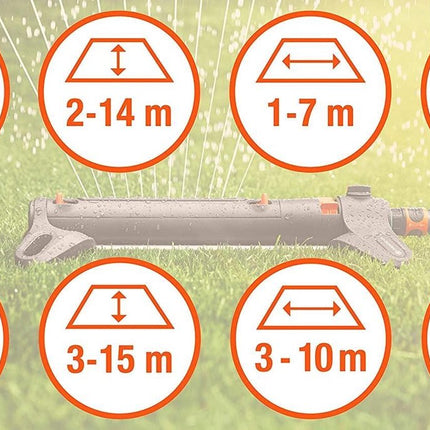 Gardena Zwenksproeier AquaZoom