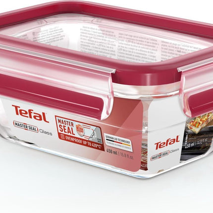 Tefal Masterseal Vershoudbakje Glas - 0.45 L