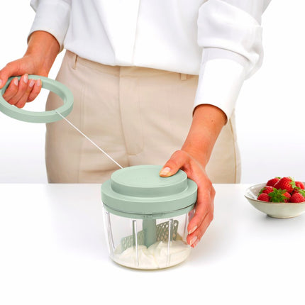 Brabantia Tast+ Handmatige Hakmolen - Jade Green