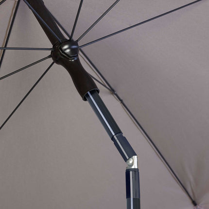 Platinum Aruba parasol met volant Ø2 m - taupe