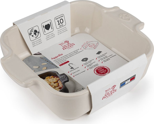 Peugeot Appolia Ovenschaal VK 18 cm - ecru