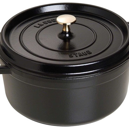 Staub Braad/stoofpan Gietijzer Zwart - Ø 28 cm