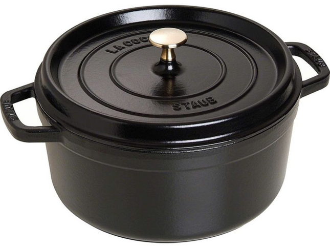 Staub Braad/stoofpan Gietijzer Zwart - Ø 28 cm