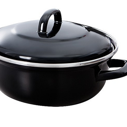 BK Fortalit Braadpan zwart - 2,5 liter