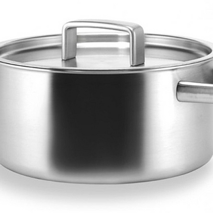 Habonne King Kookpan Met Deksel robust - 16 cm