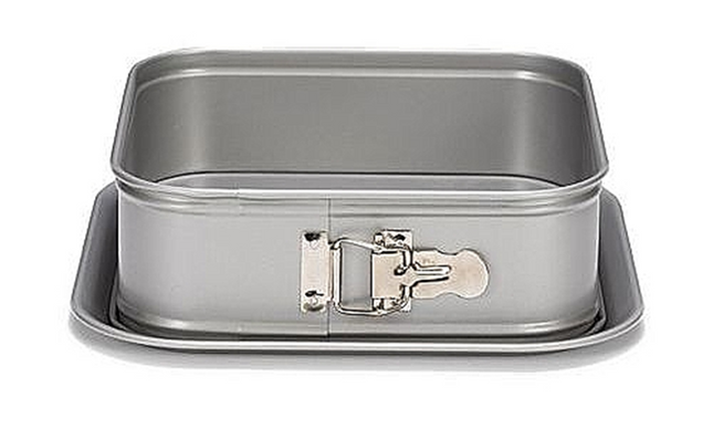 Patisse Silver Top Springvorm Vierkant 24 cm Antikleef