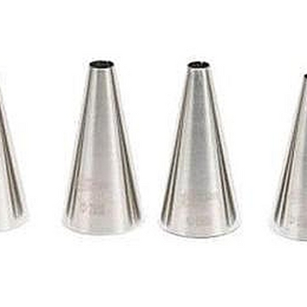 Patisse Spuitmondjes glad RVS 6-delig