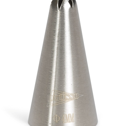 Patisse Spuitmondje Stervorm RVS 7 mm