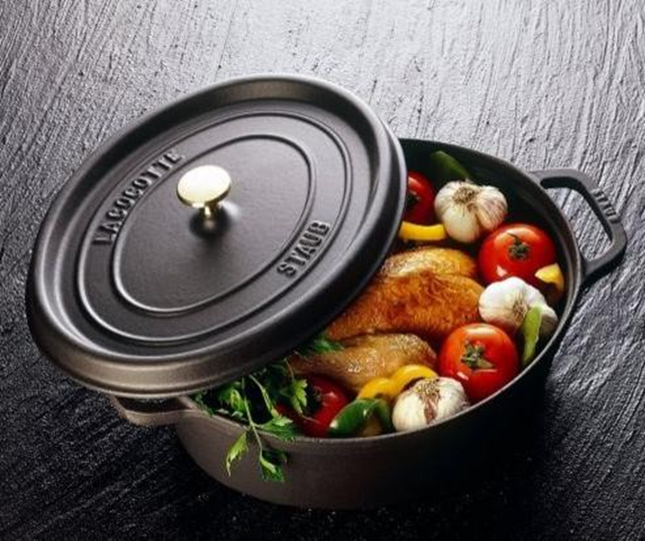 Staub Braad/stoofpan Gietijzer Zwart - Ø 28 cm
