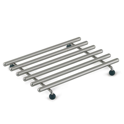 BK Onderzetter Zilver - RVS, 36 x 25 cm