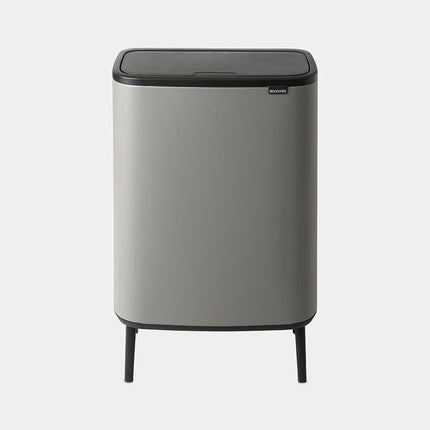 Brabantia Bo Touch Bin Afvalemmer 60 L - mineral concrete grey