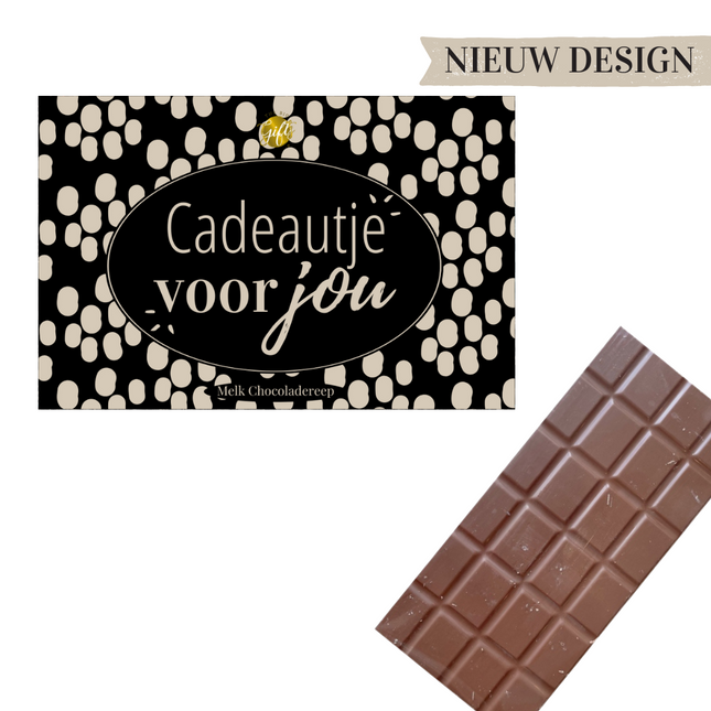 The Big Gifts Chocoladereep Melk 100g – Cadeautje voor jou