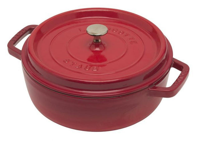 Staub Braadpan Gietijzer Rood - Ø 26 cm