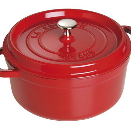 Staub Braadpan Gietijzer Rood - Ø 26 cm