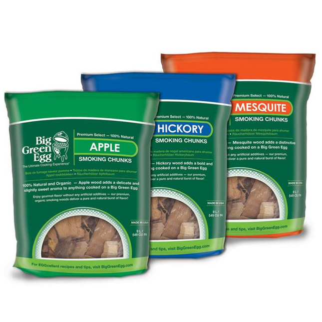 Big Green Egg Wood Chunks Appel