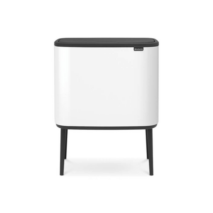 Brabantia Bo Touch Bin afvalemmer 11 + 23 L - wit