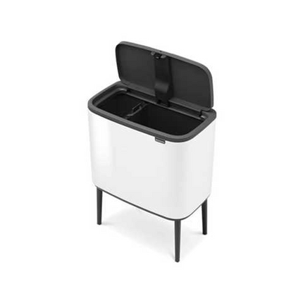Brabantia Bo Touch Bin afvalemmer 11 + 23 L - wit