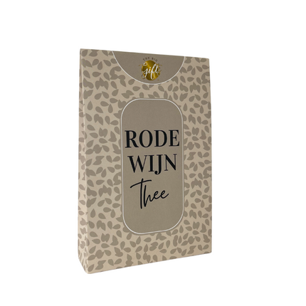 The Big Gifts Rode Wijn Thee – Alcoholvrij, 50g