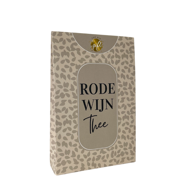 The Big Gifts Rode Wijn Thee – Alcoholvrij, 50g