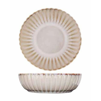 Cosy&Trendy Astera Pearl Slakom D26xH7,5CM - Aardewerk