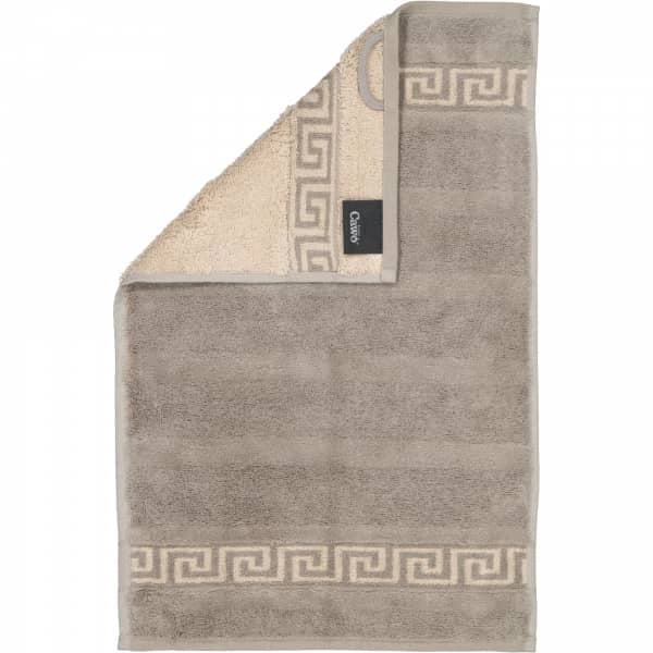 Cawö Noblesse Gastendoek Taupe 30x50 cm