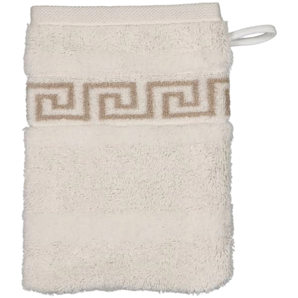 Cawö Noblesse Duo 1003/70 washand taupe 16x22 cm