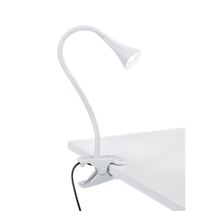 Trio klemlamp Viper - wit