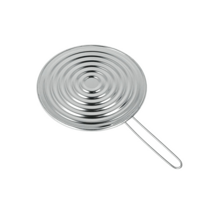 Metaltex sudderplaat met handvat - 19 cm