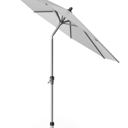 Platinum Riva parasol Ø2,5 m - lichtgrijs