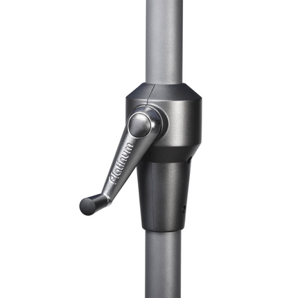 Platinum Riva parasol Ø2,5 m - lichtgrijs