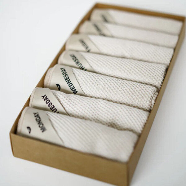 Klud wafel Vaatdoekjes 7 stuks - Almond