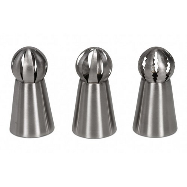 Patisse Russisch Spuitmondjes - set van 3