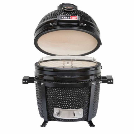 Keij Kamado Pro Compact Glanzend Zwart  15 Inch