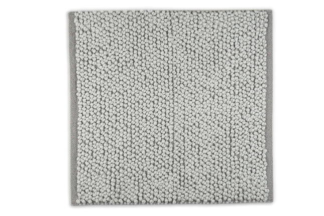 Heckettlane Badmat Nodo 60x60 cm light grey