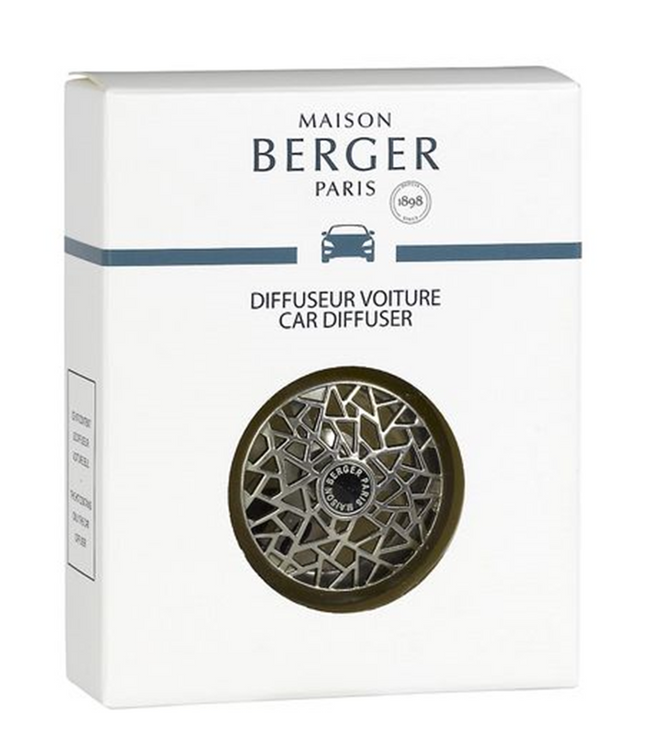 Maison Berger Autoparfum Diffuser Graphic Mat Nikkel - Auto Geur